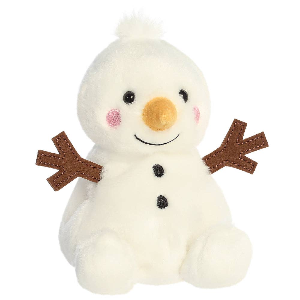 Palm Pals Twig Snowman 13cm Soft Toy