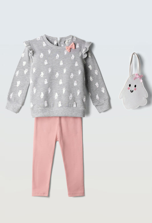 Girl Ghost Jumper and Leggings