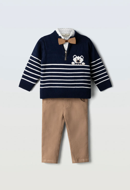 Baby Boys Jumper and Trousers Set