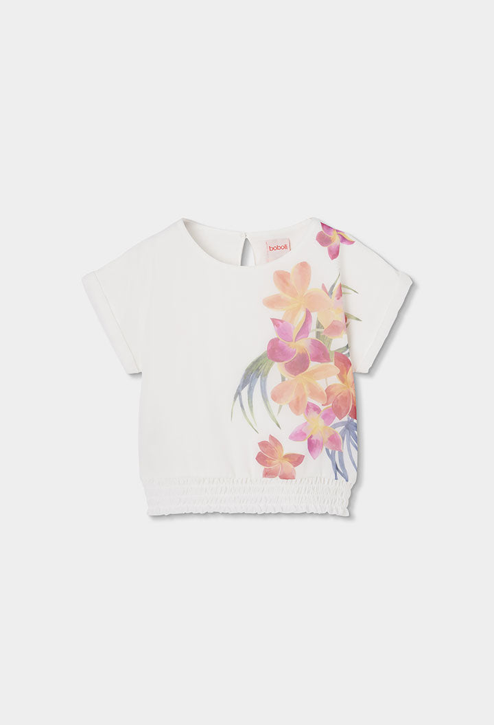 Girls Floral Blouse