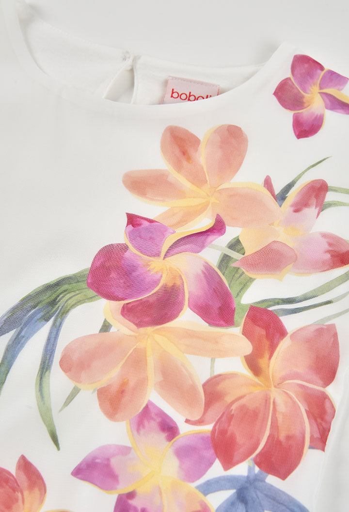 Girls Floral Blouse
