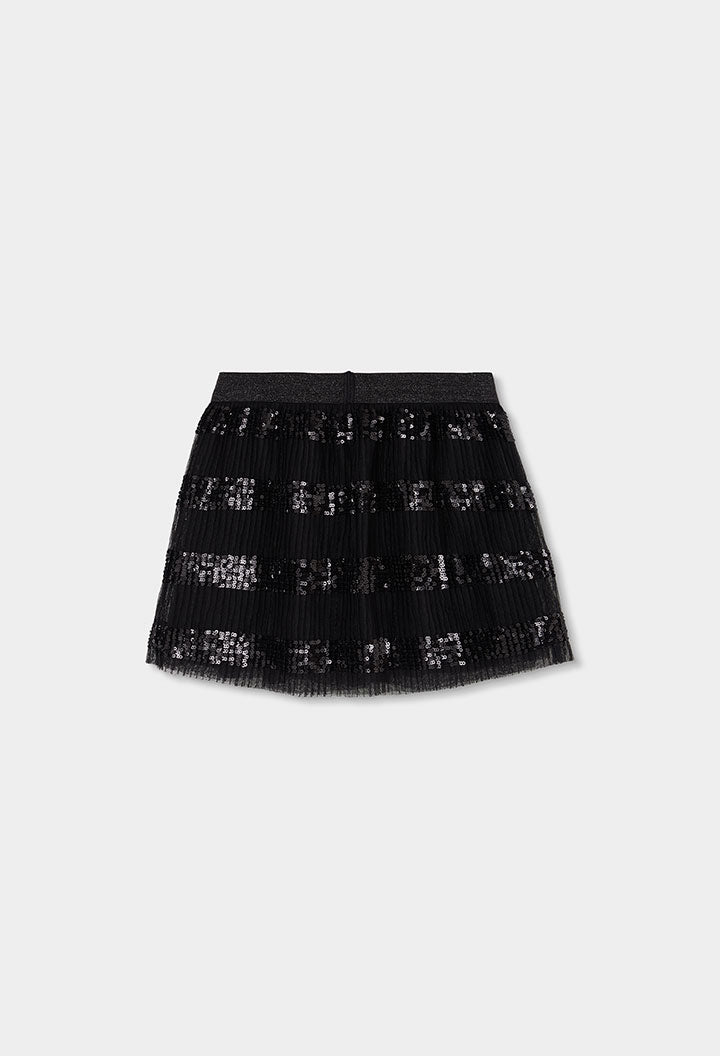 Black Sparkle Skirt