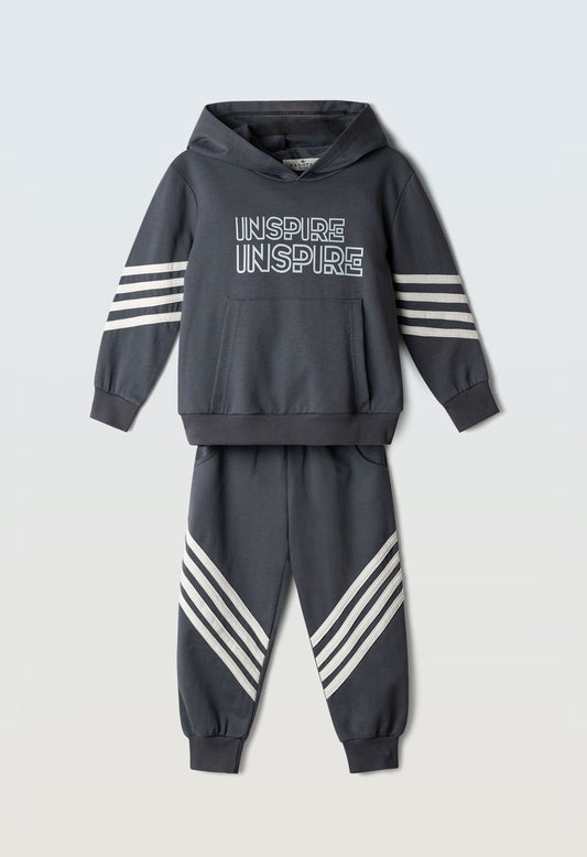 Boys Grey Tracksuit