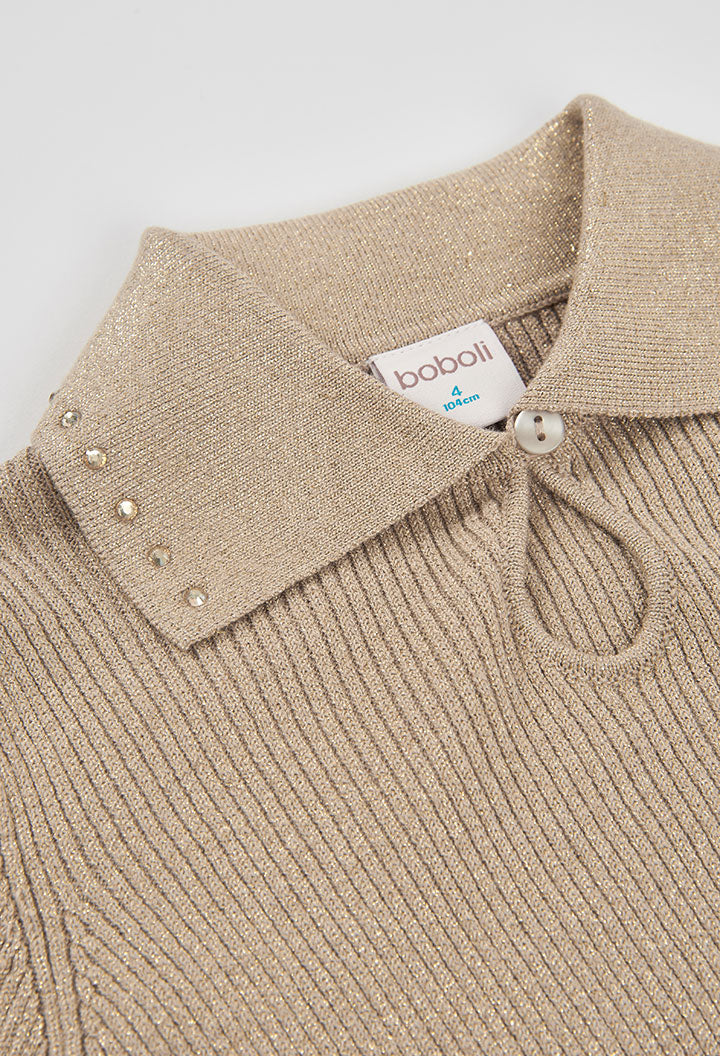 Boboli Girls Gold Top
