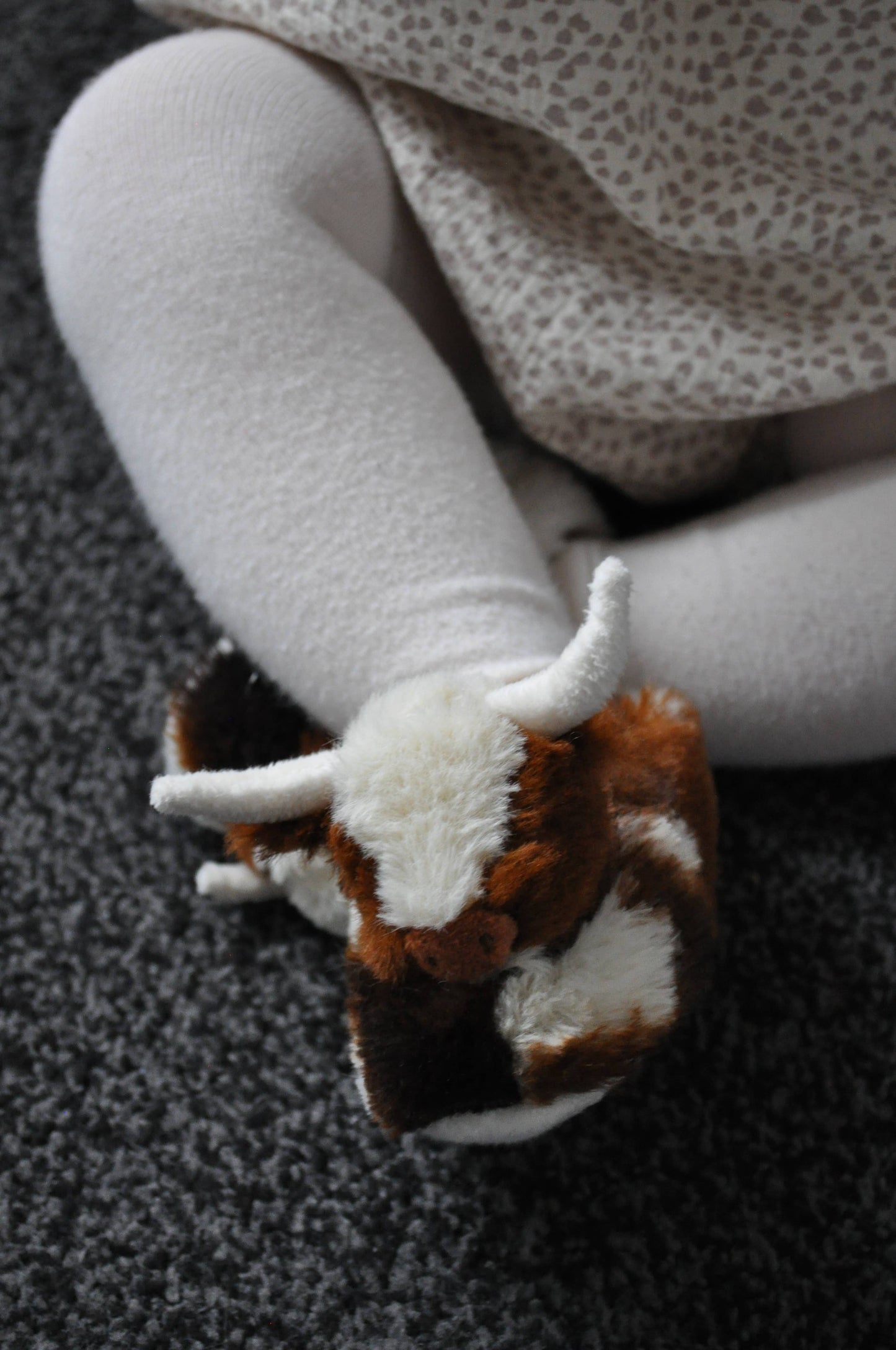 Longhorn Highland Cow Slippers
