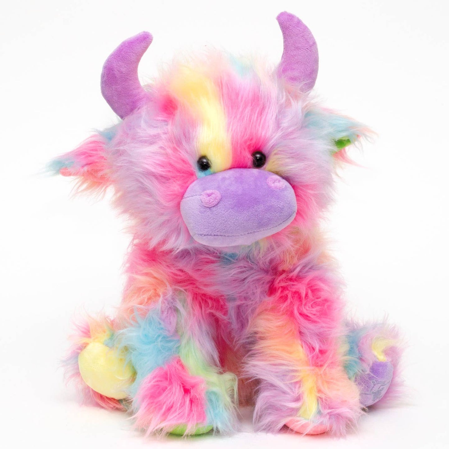 Rainbow Highland Cow