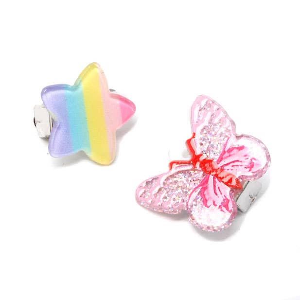 Children's clip on earrings