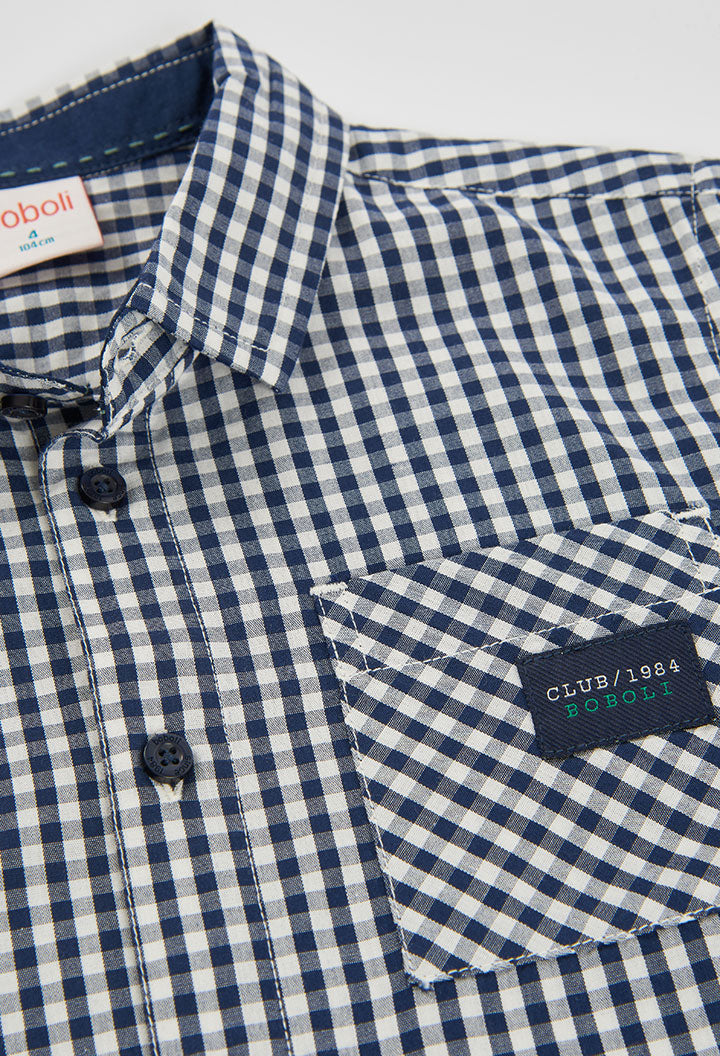 Boboli Boy Check Shirt