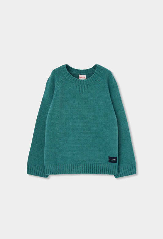 Boys Green Jumper