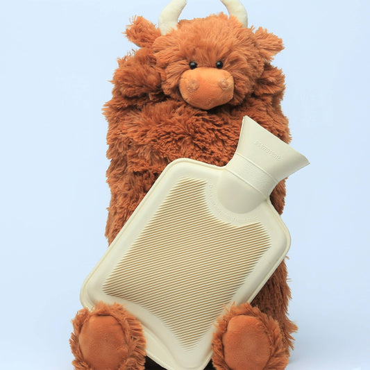 Highland Cow Hot Water Bottle Case