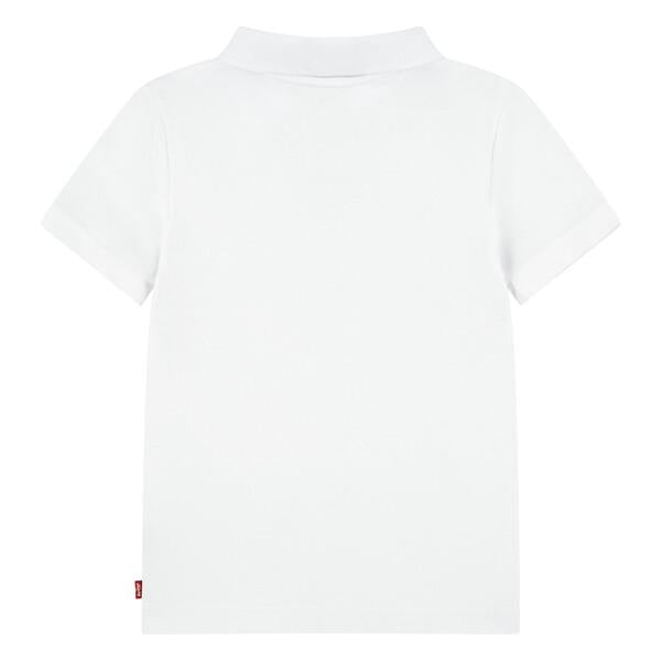Boys White Levis Polo T-Shirt