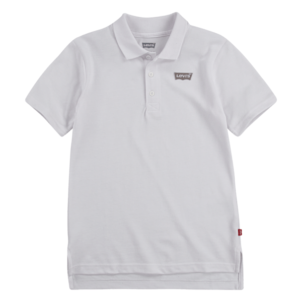 Boys White Levis Polo T-Shirt