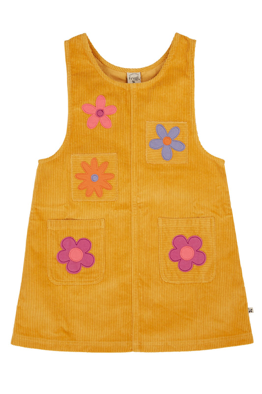 Ginny Cord Pinafore Dress