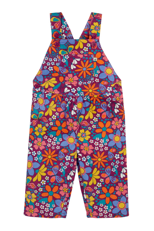 Retro Floral Dungaree