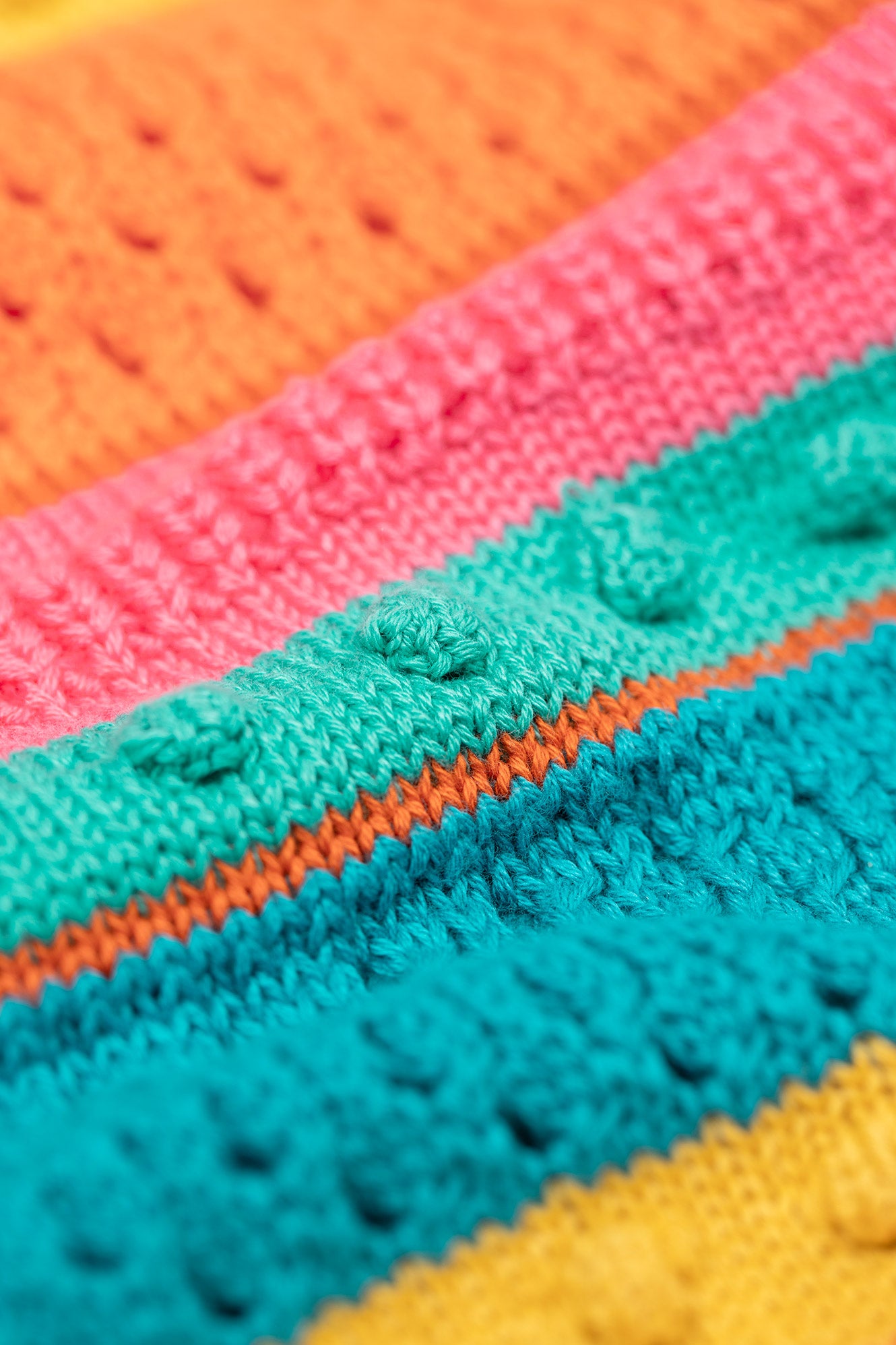 Girls Rainbow Cardigan