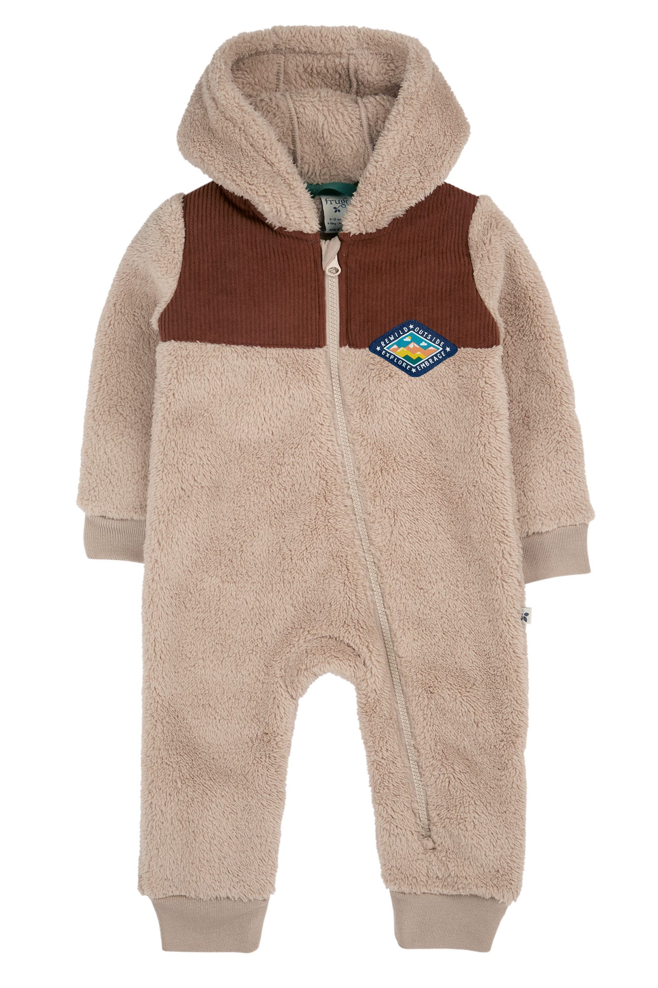 Cord/Fluffy Ted Snuggle Suit