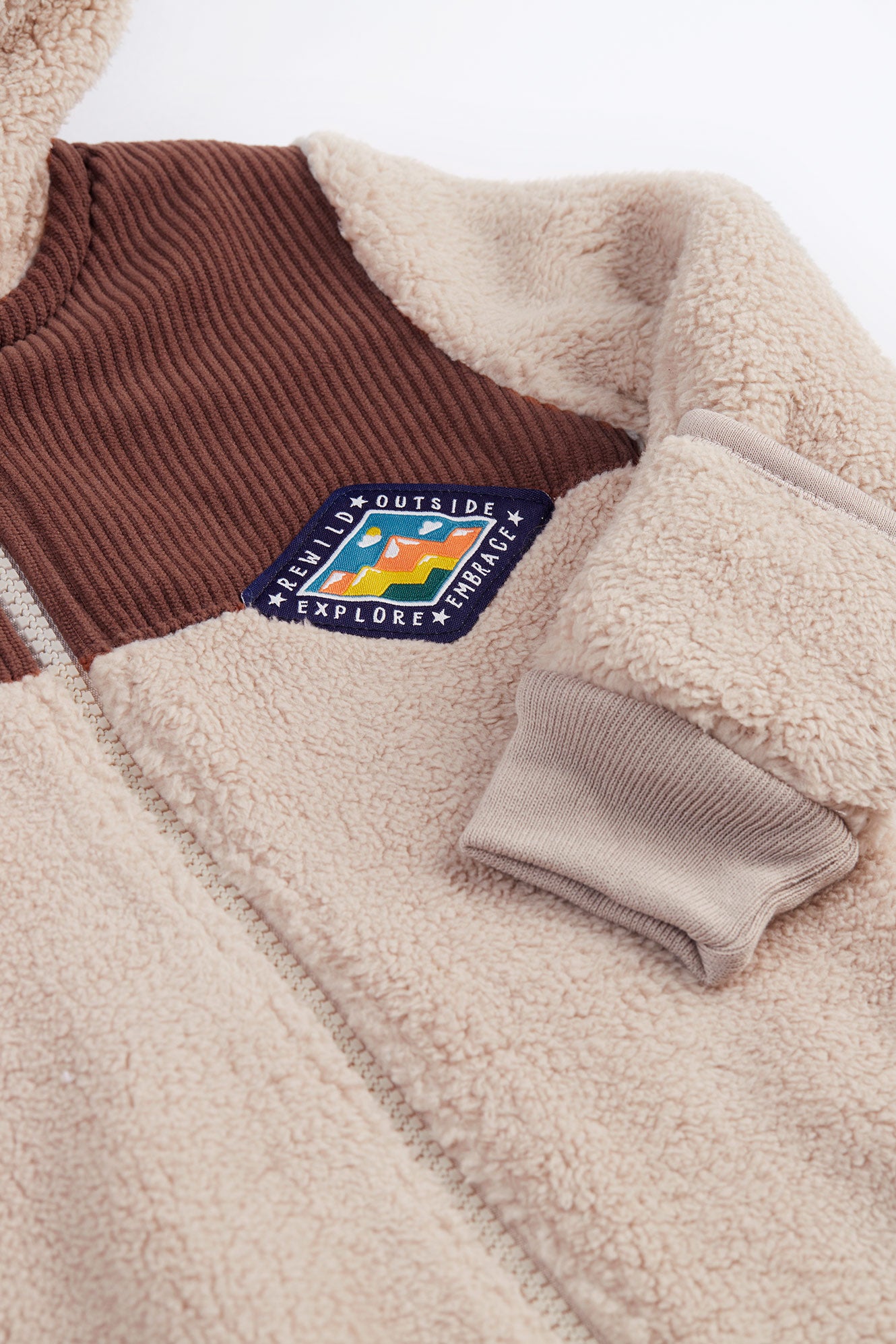 Cord/Fluffy Ted Snuggle Suit