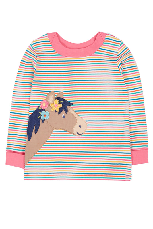 Baby Girls Horse Top