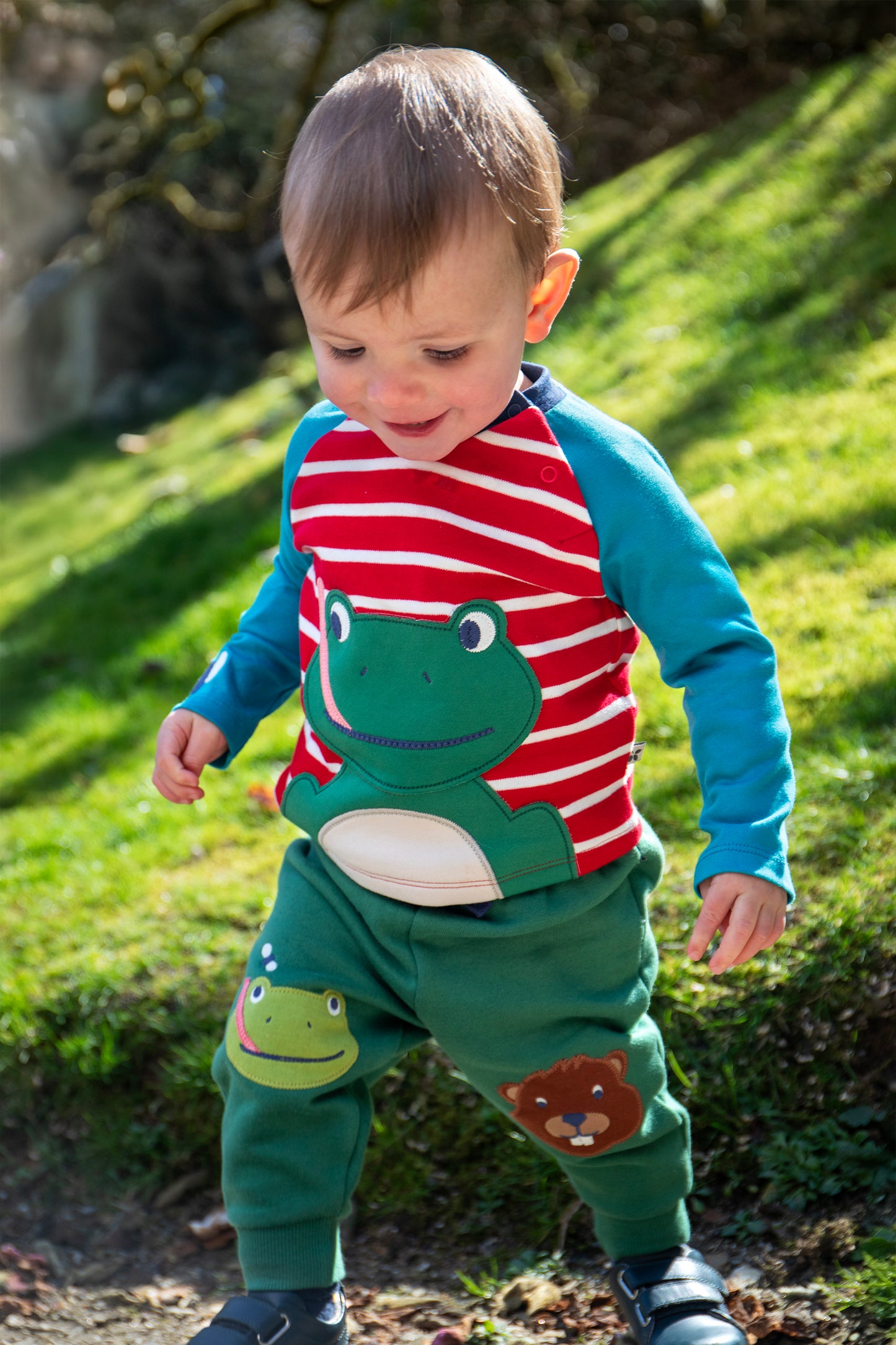 Boys Frog Top