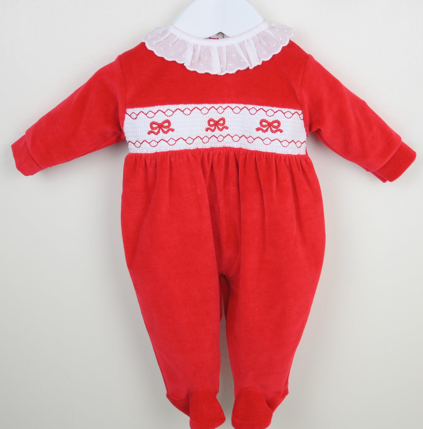 Red Bow Sleepsuit