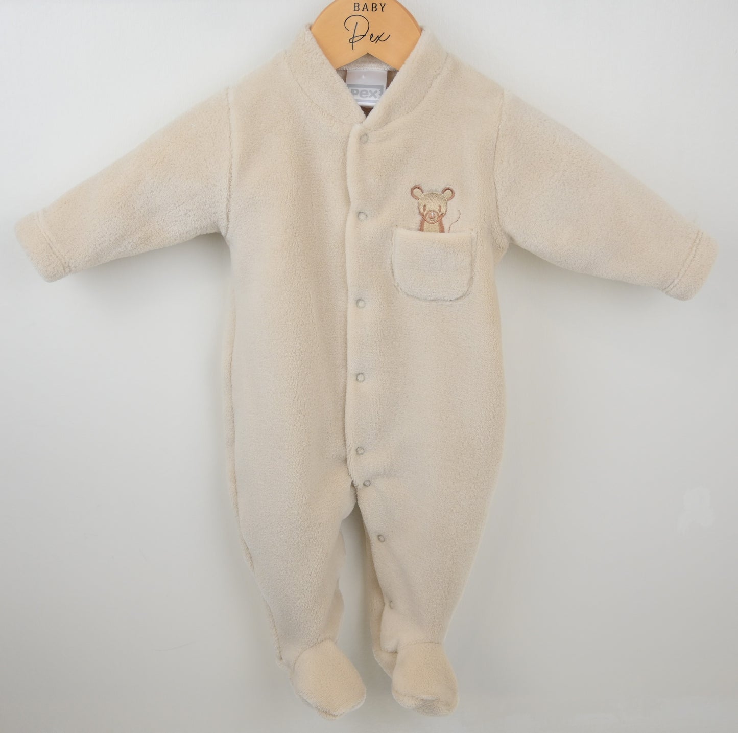 Fluffy Mouse Sleepsuit