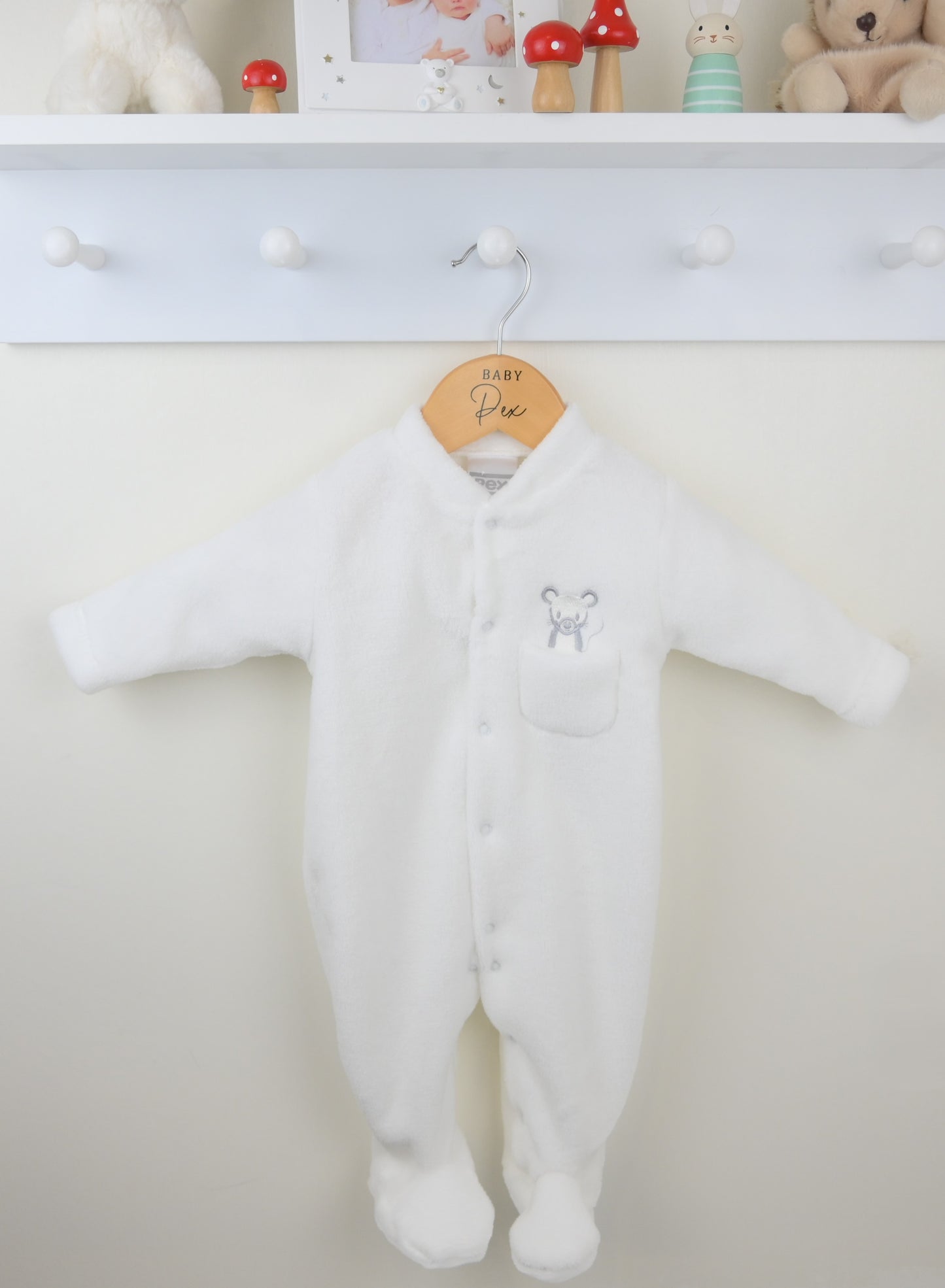 Fluffy Mouse Sleepsuit