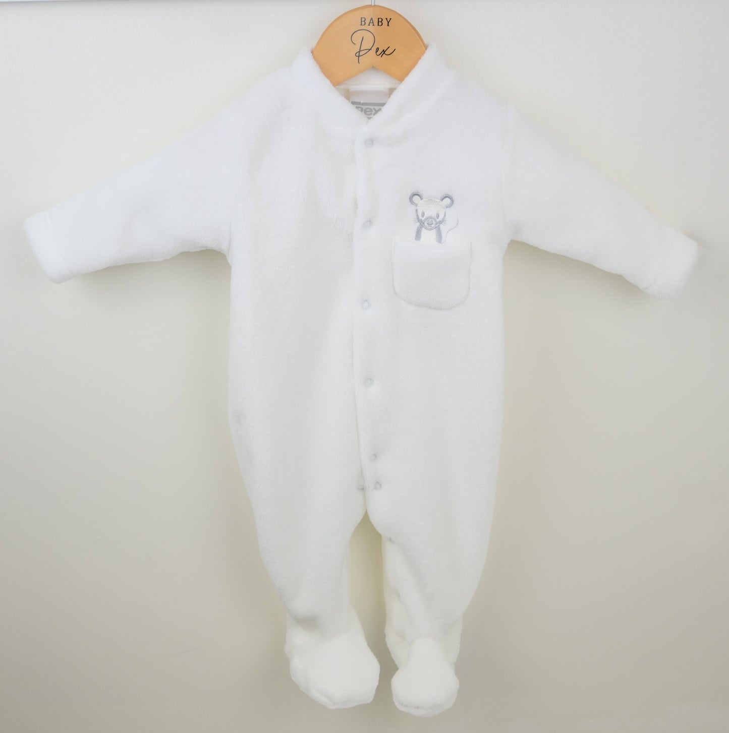 Fluffy Mouse Sleepsuit