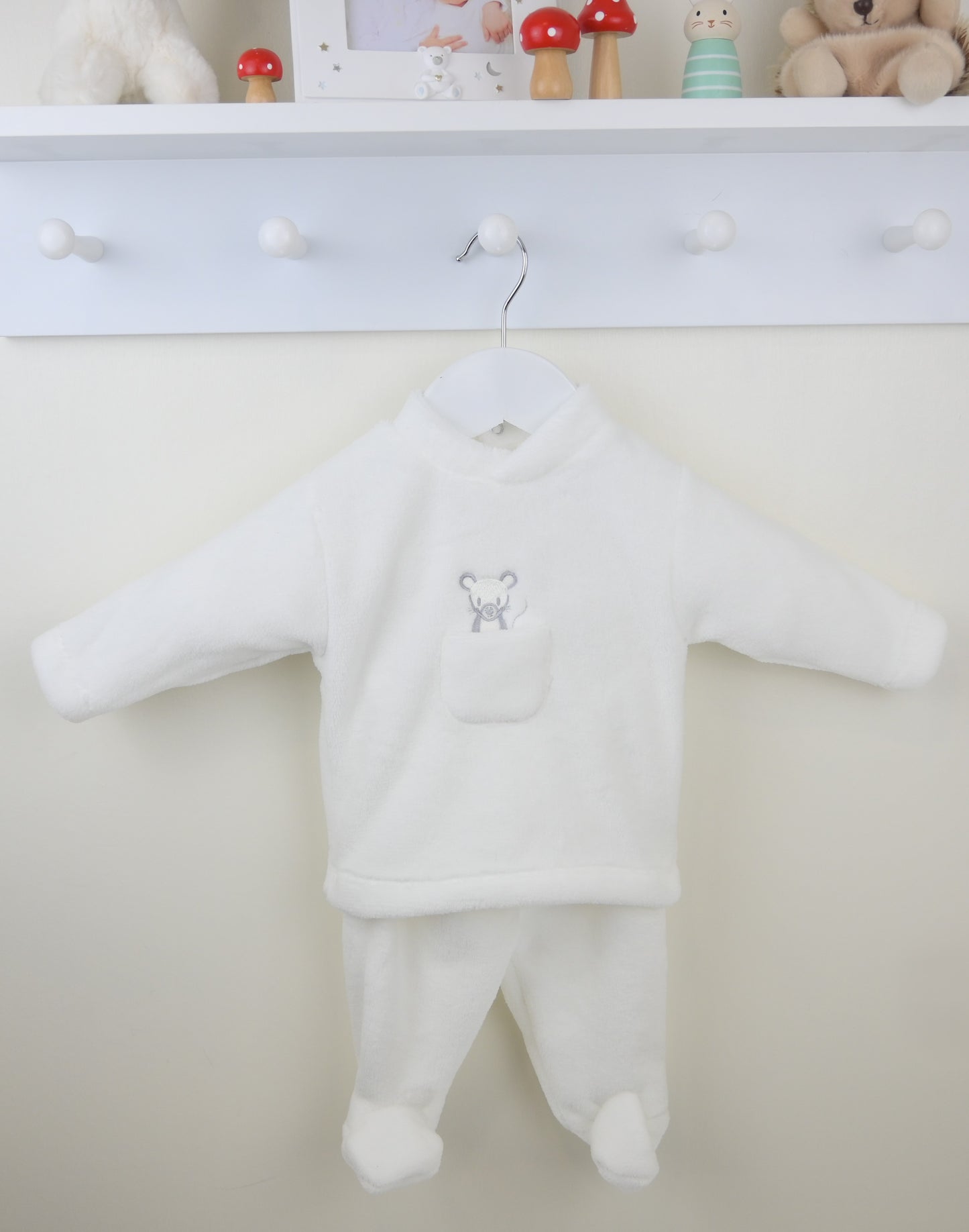 Fluffy Mouse 2 Piece Set