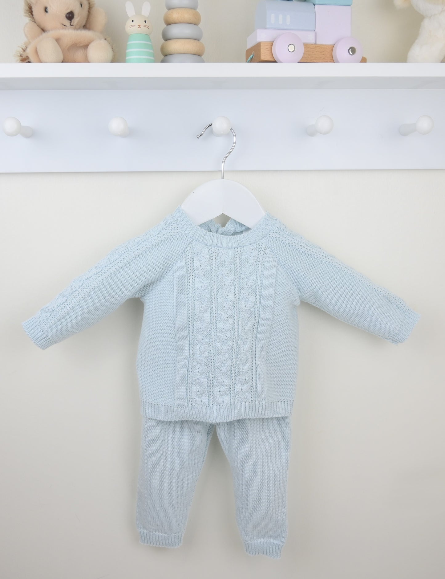 Finch Blue Trouser Suit