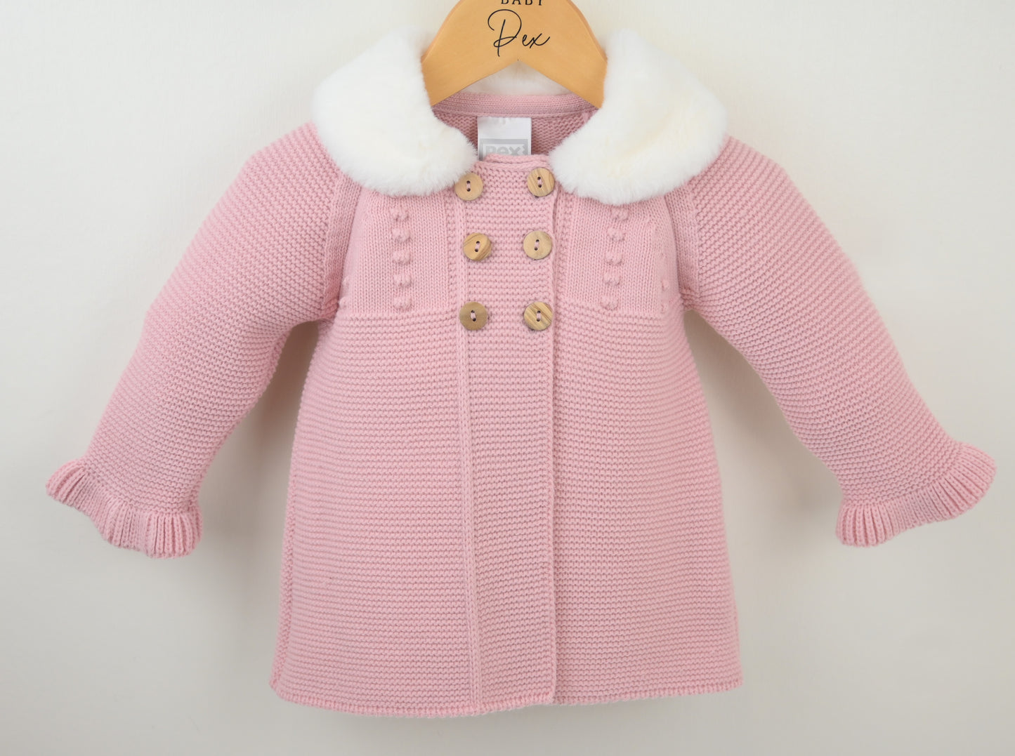 Dusky Pink Tamsin Coat