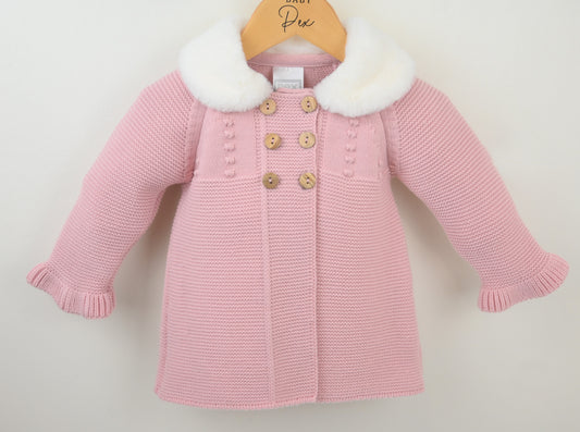 Dusky Pink Tamsin Coat