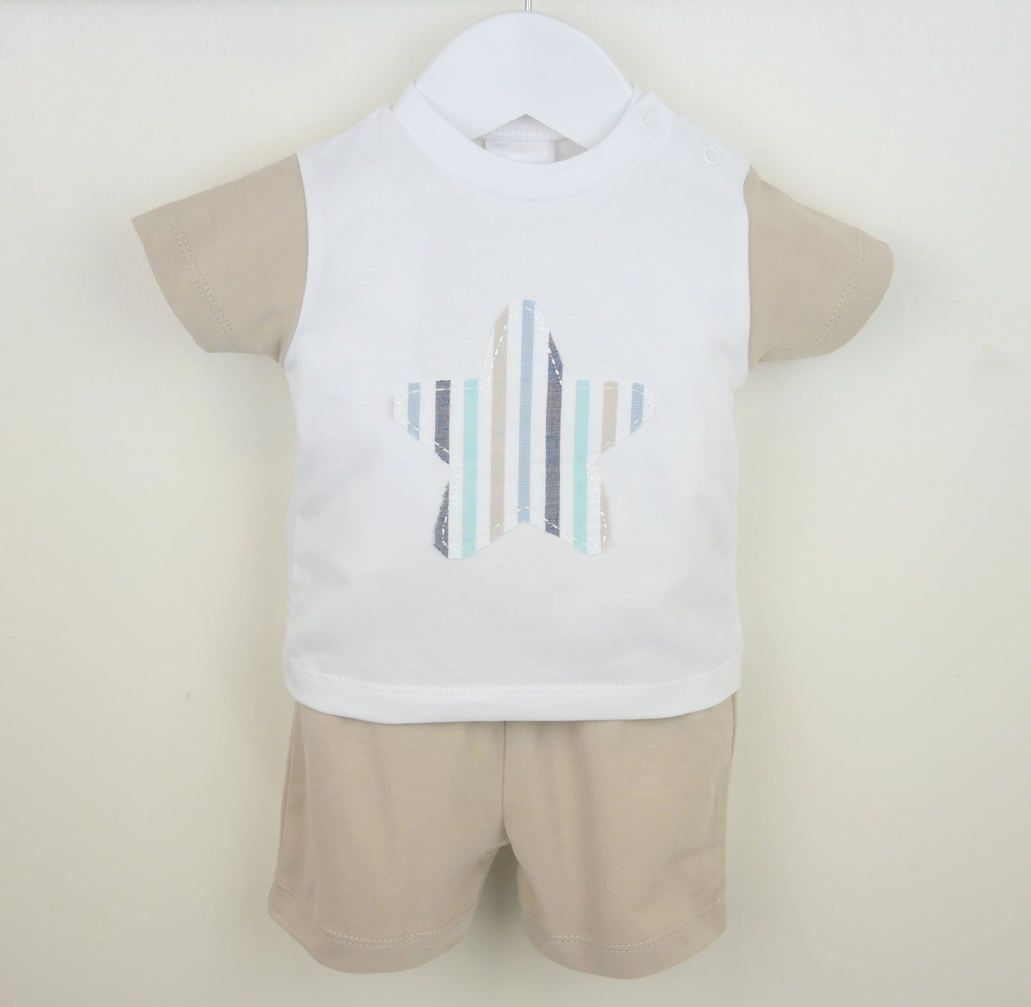 Baby Boy Star Shorts and T-Shirt Set