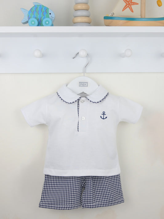 Cove Navy Short Suit
