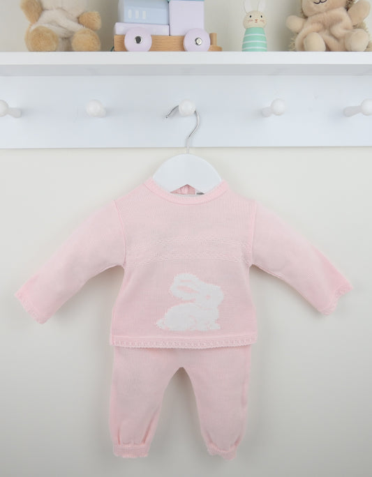 Rabbit Pink Trouser Suit