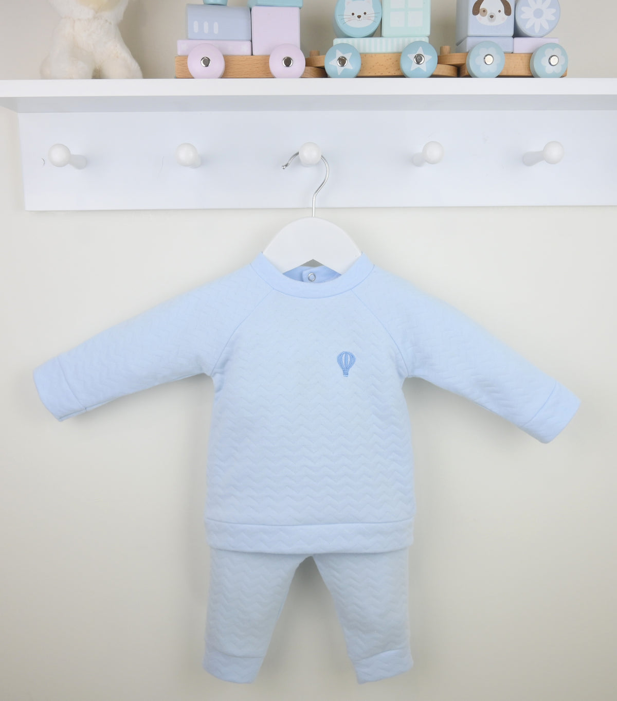 Baby Boys Blue Tracksuit
