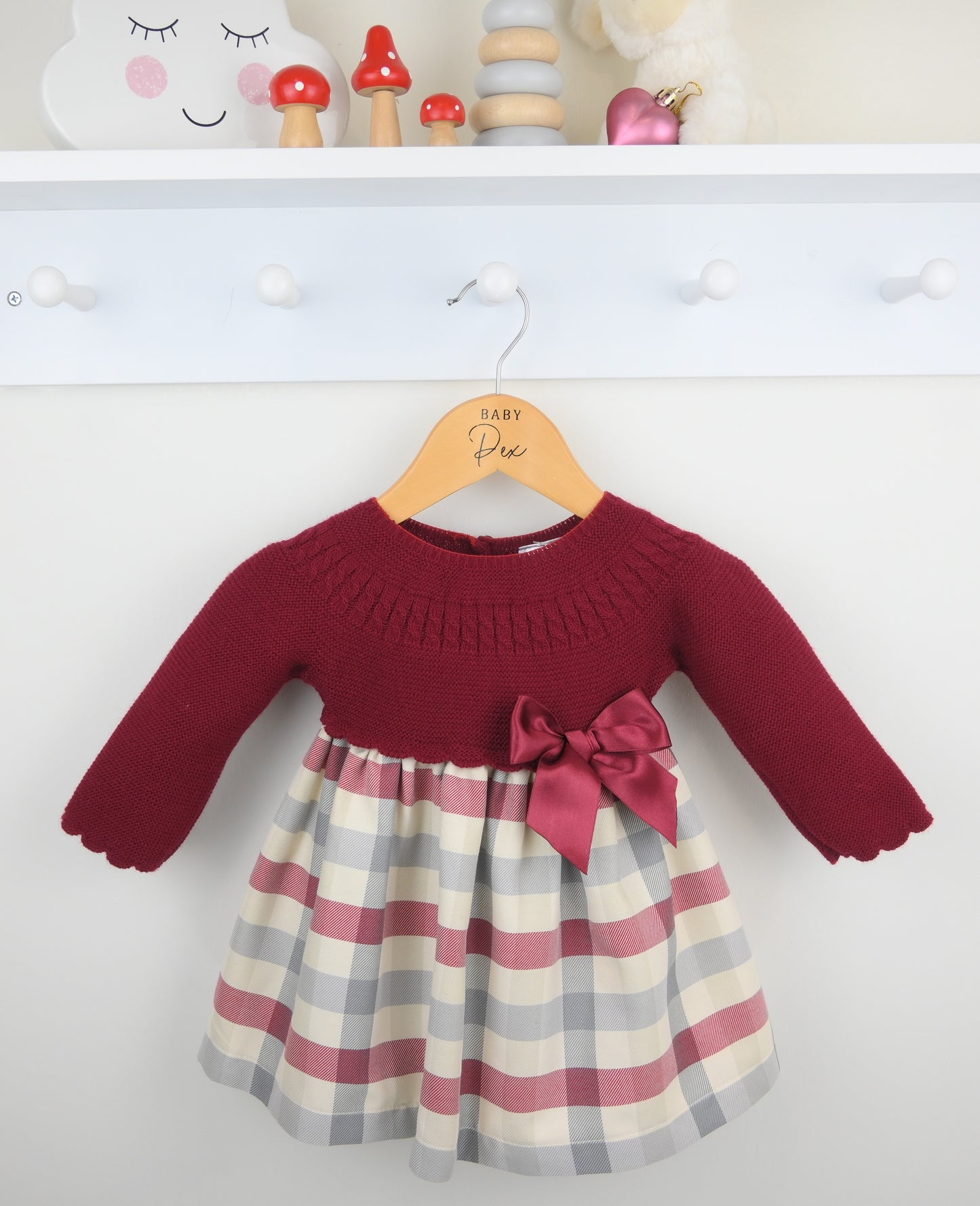 PEX Red Liza Dress
