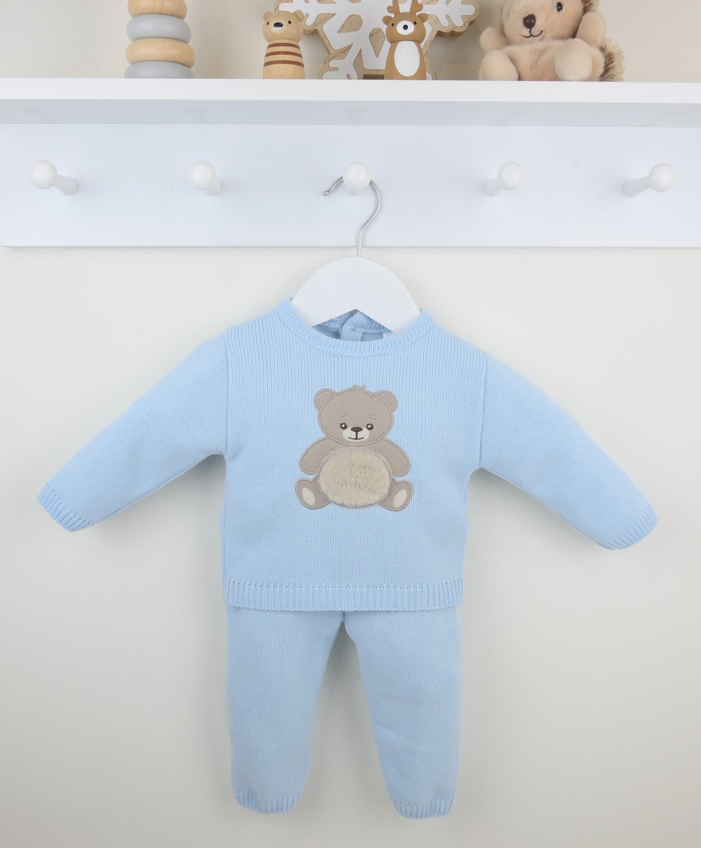 Blue Teddy Suit
