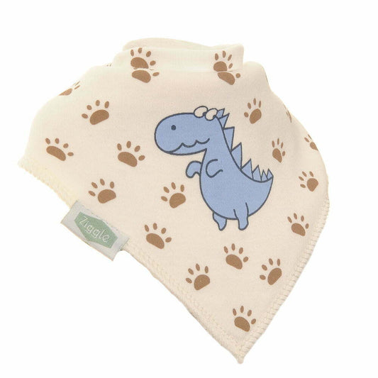 Blue Dino Bib