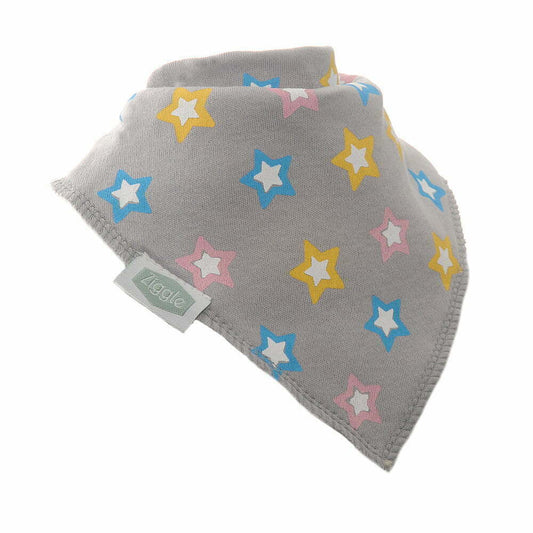 Pastel Stars Bib