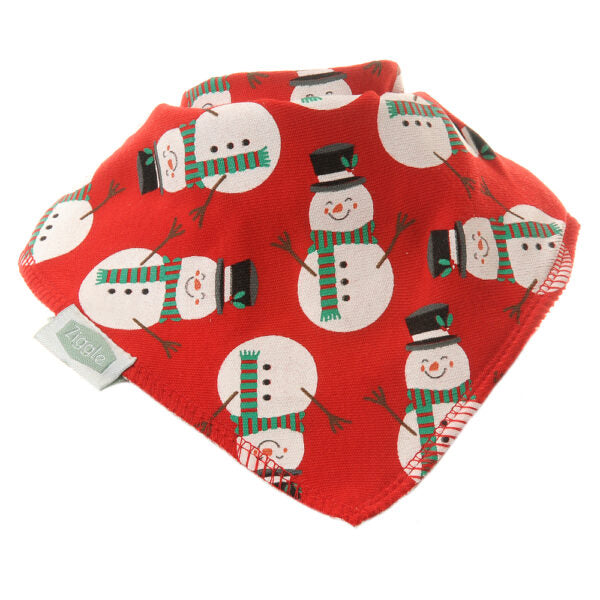 Christmas Reds Bib Set