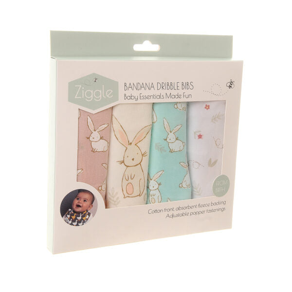 Bunnies bib set