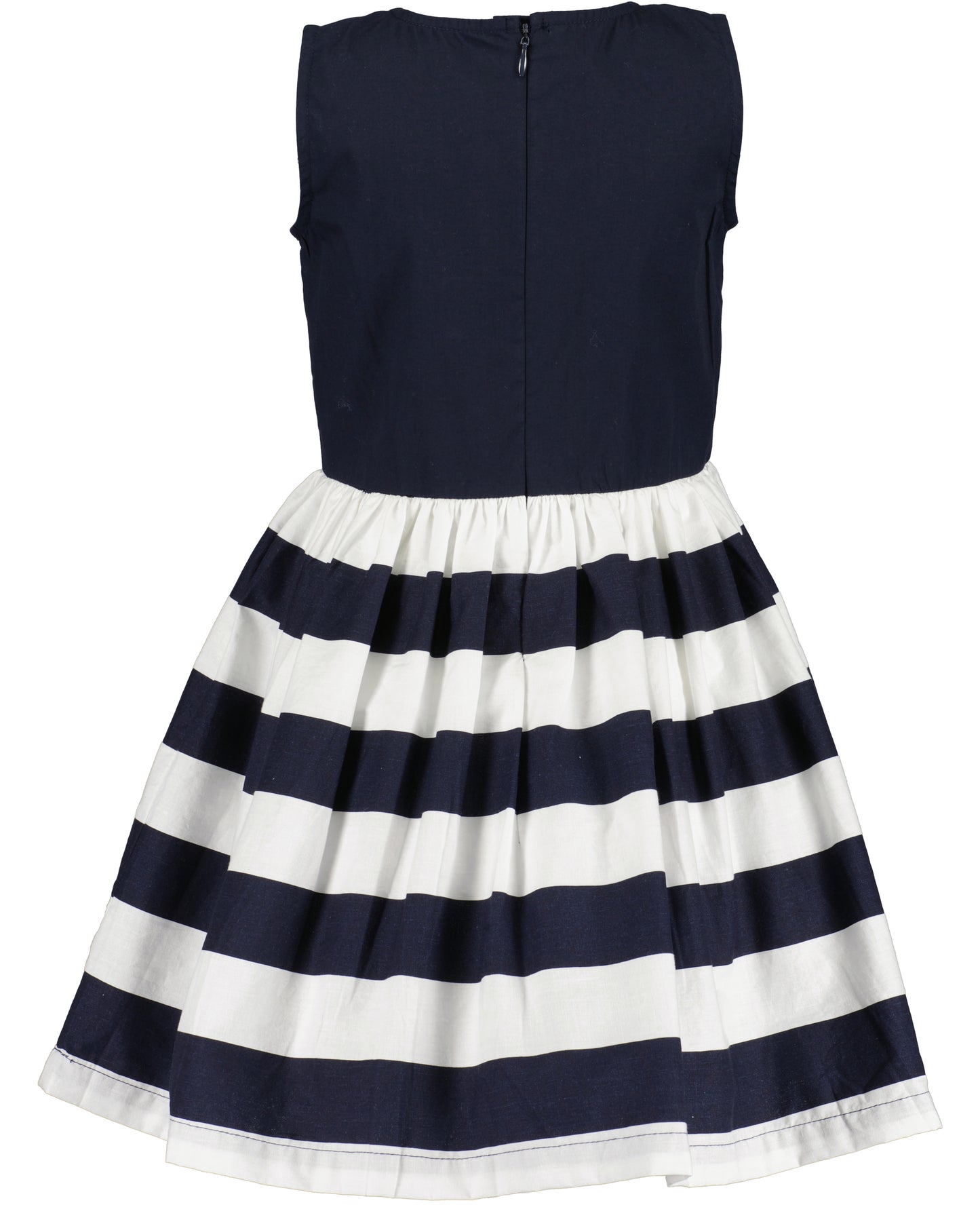 Navy & White Dress