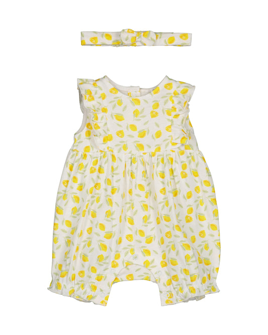 Baby Girls Romper with Hairband