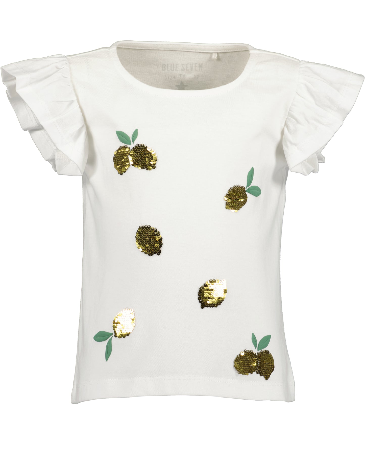 Girls White Lemon Top