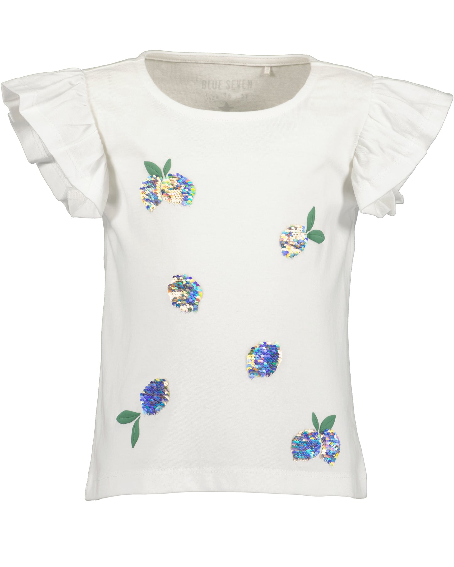 Girls White Lemon Top