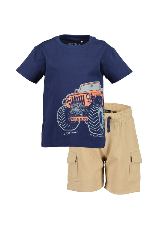 Boys Truck Shorts & T-Shirt Set