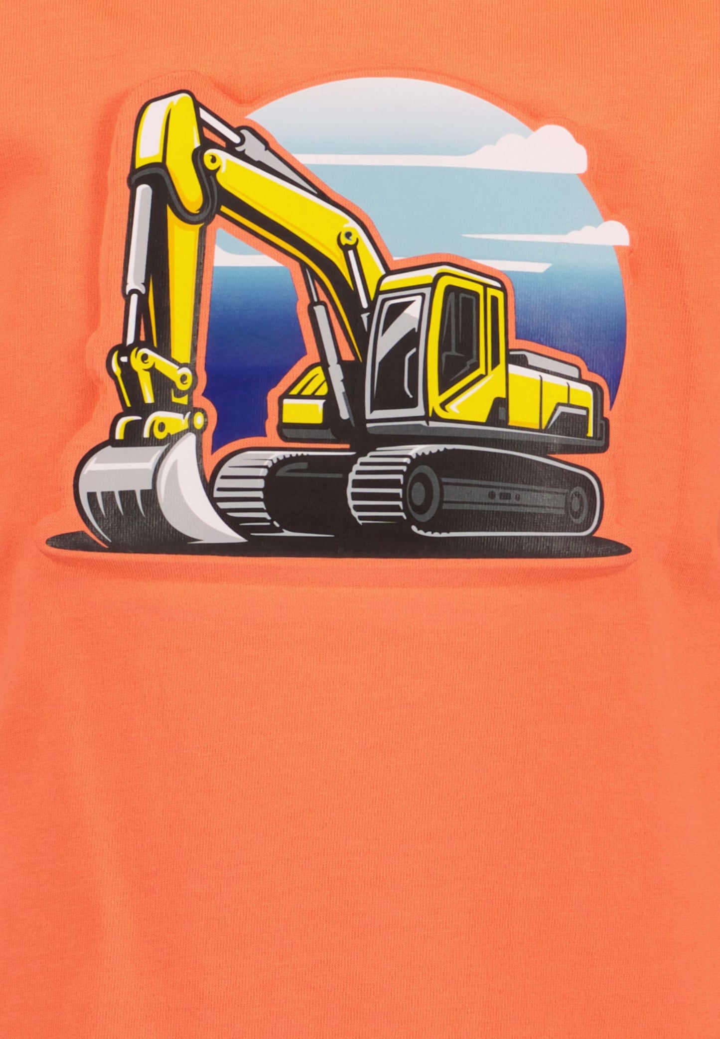Boys Orange Digger T-Shirt