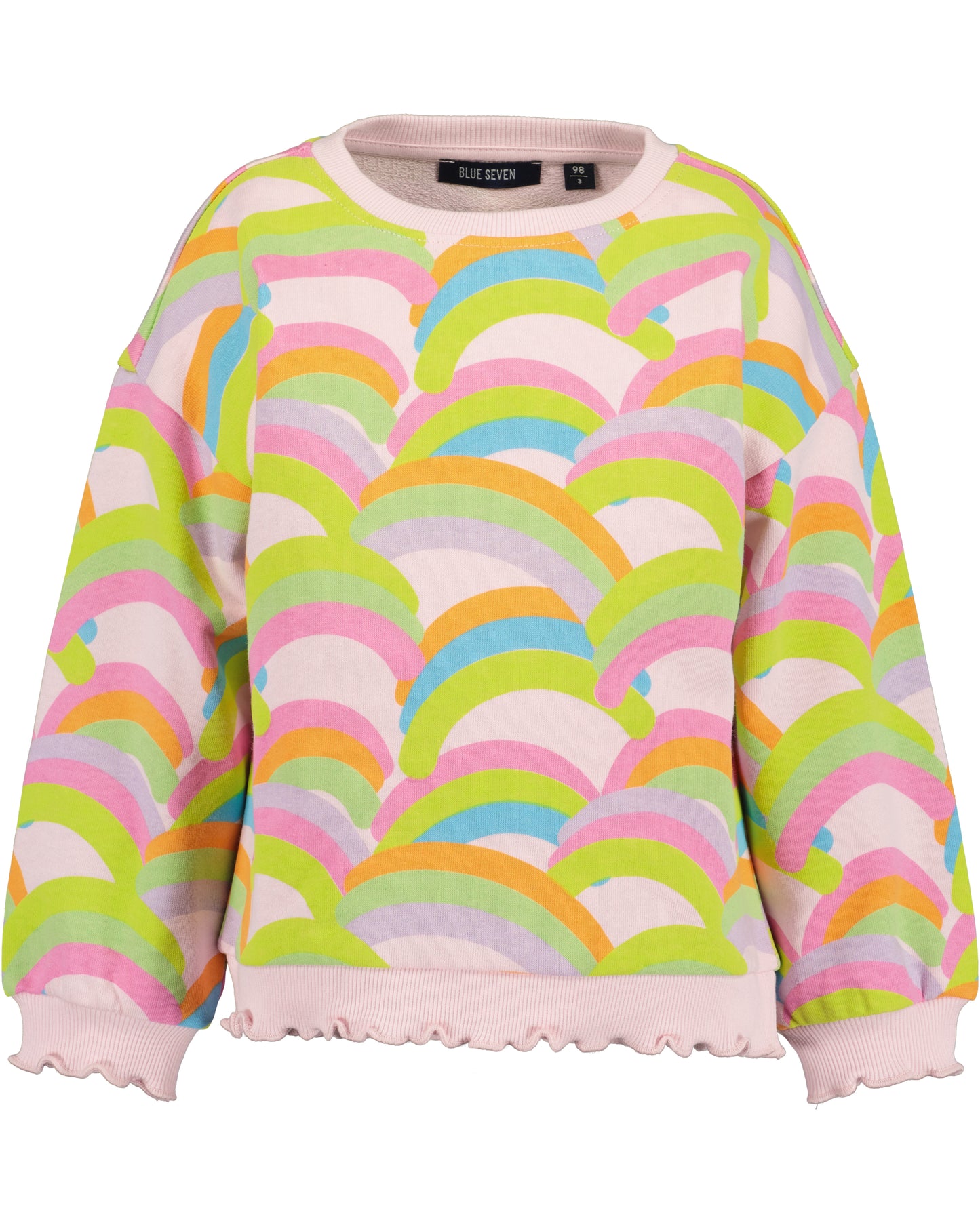 Girls Rainbow Jumper