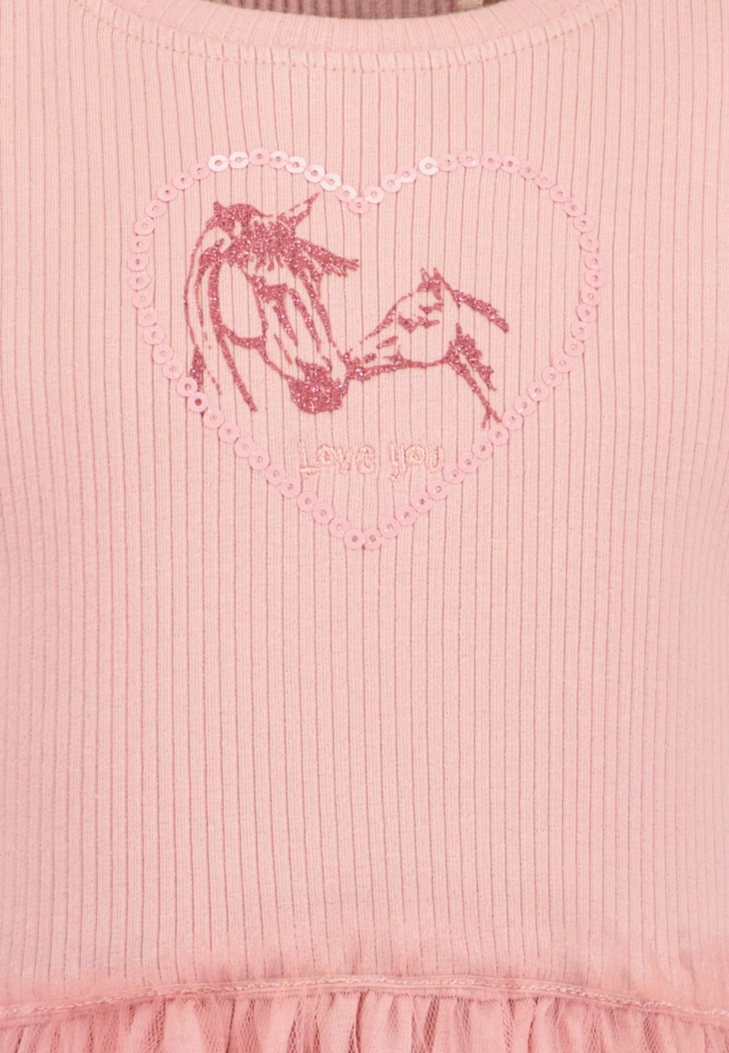 Horse Dress with Tulle Skirt