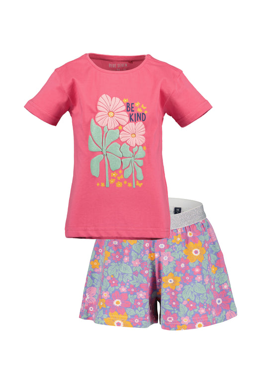 Girls Shorts & T-Shirt Set